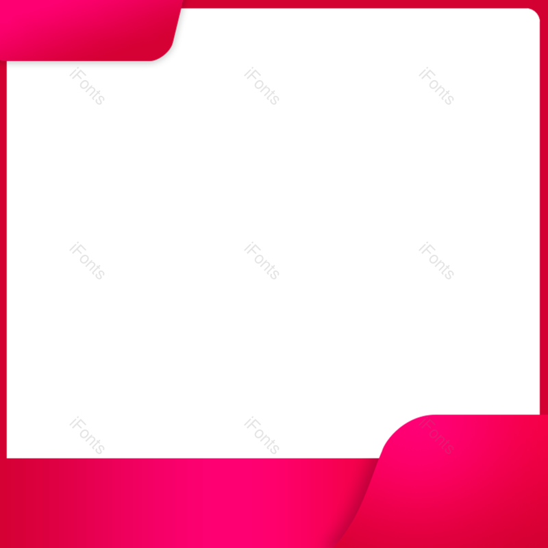 618图片,主图元素,主图边框PNG,年中大促免抠素材